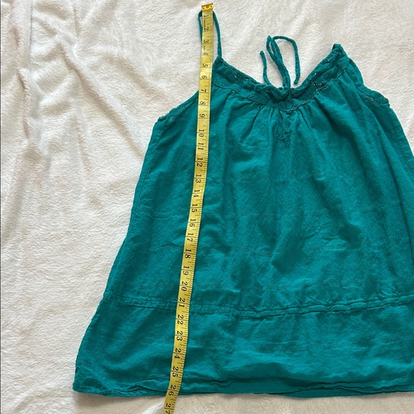 Devoted Teal Camisole with Lace Detail - Size L - Picture 9 of 12